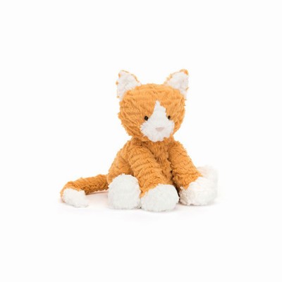 Jellycat Fuddlewuddle Ginger Cat New Zealand | OJHLV5329